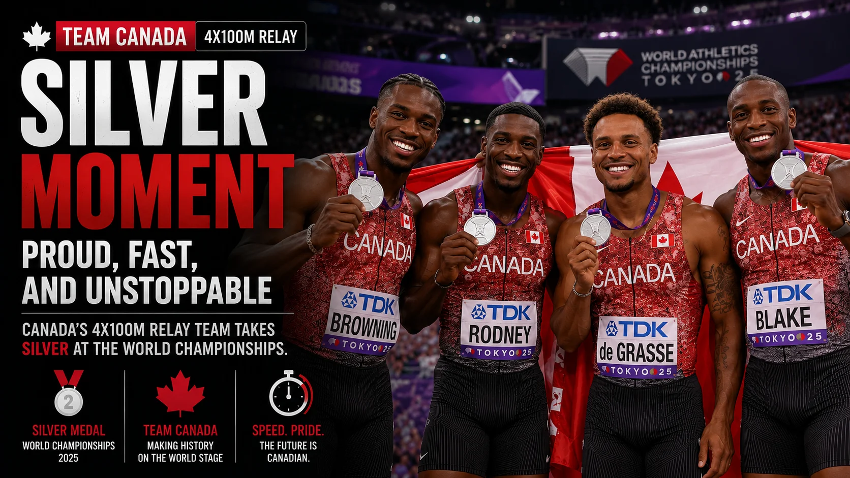 Disqualified, Reinstated, Disqualified Again: Canada's Wildest 40 Seconds in Glasgow