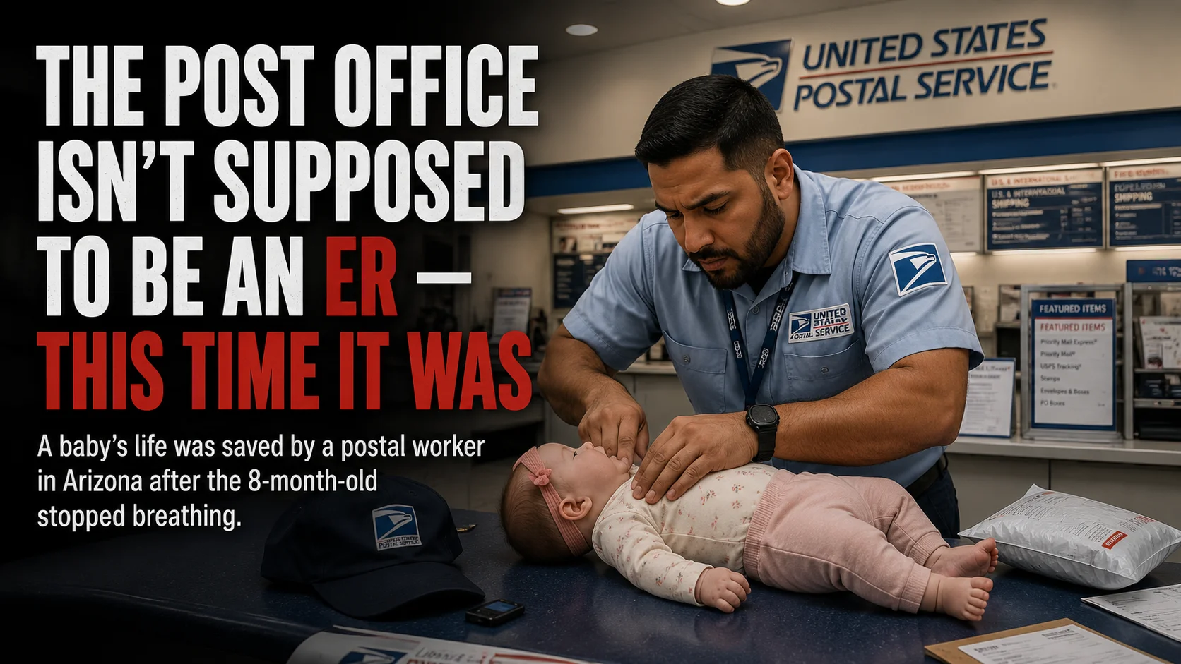 The Post Office Isn't Supposed To Be An ER — This Time It Was