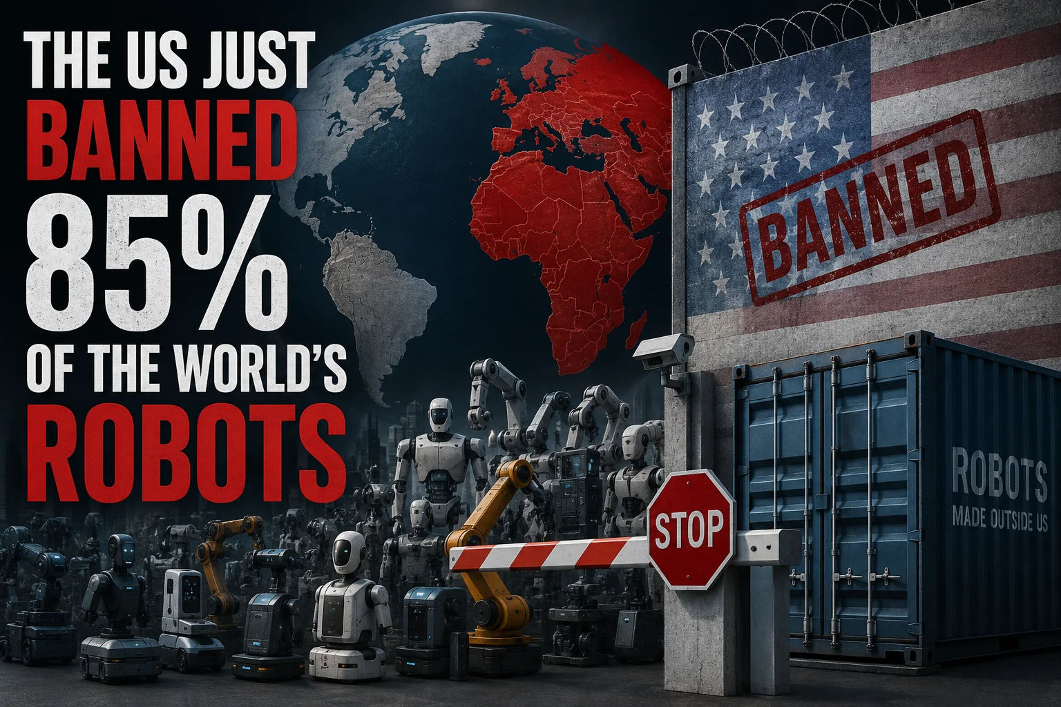 The US Just Banned 85% of the World's Robots