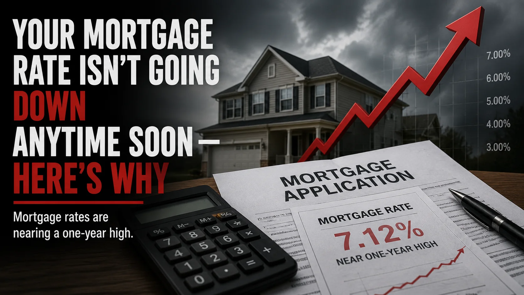 Your Mortgage Rate Isn't Going Down Anytime Soon — Here's Why